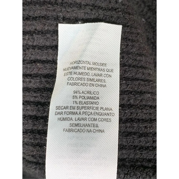 French Connection Women's Black Abel Wool Sleeveless Knit Sweater Vest - Picture 10 of 10